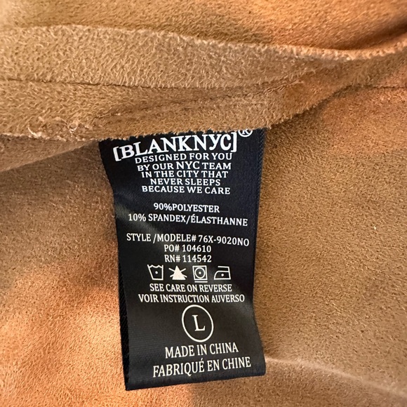 Blank NYC faux suede lightweight jacket - Picture 3 of 5